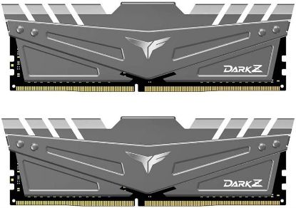  Зображення Модуль пам`ятi DDR4 2x8GB/3200 Team T-Force Dark Z Gray (TDZGD416G3200HC16CDC01) 